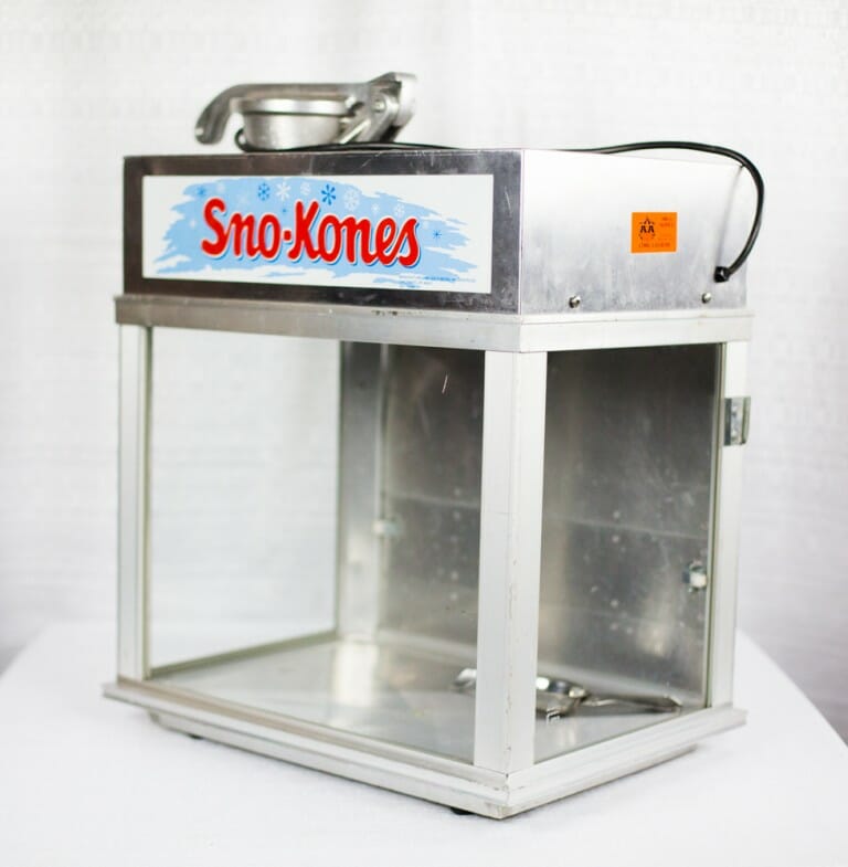 Snow Cone Machine Rental AA Rental Center in Melrose Park, Illinois